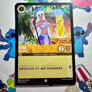 kida 6/204 [atlantis] - common — disney lorcana: into the inklands